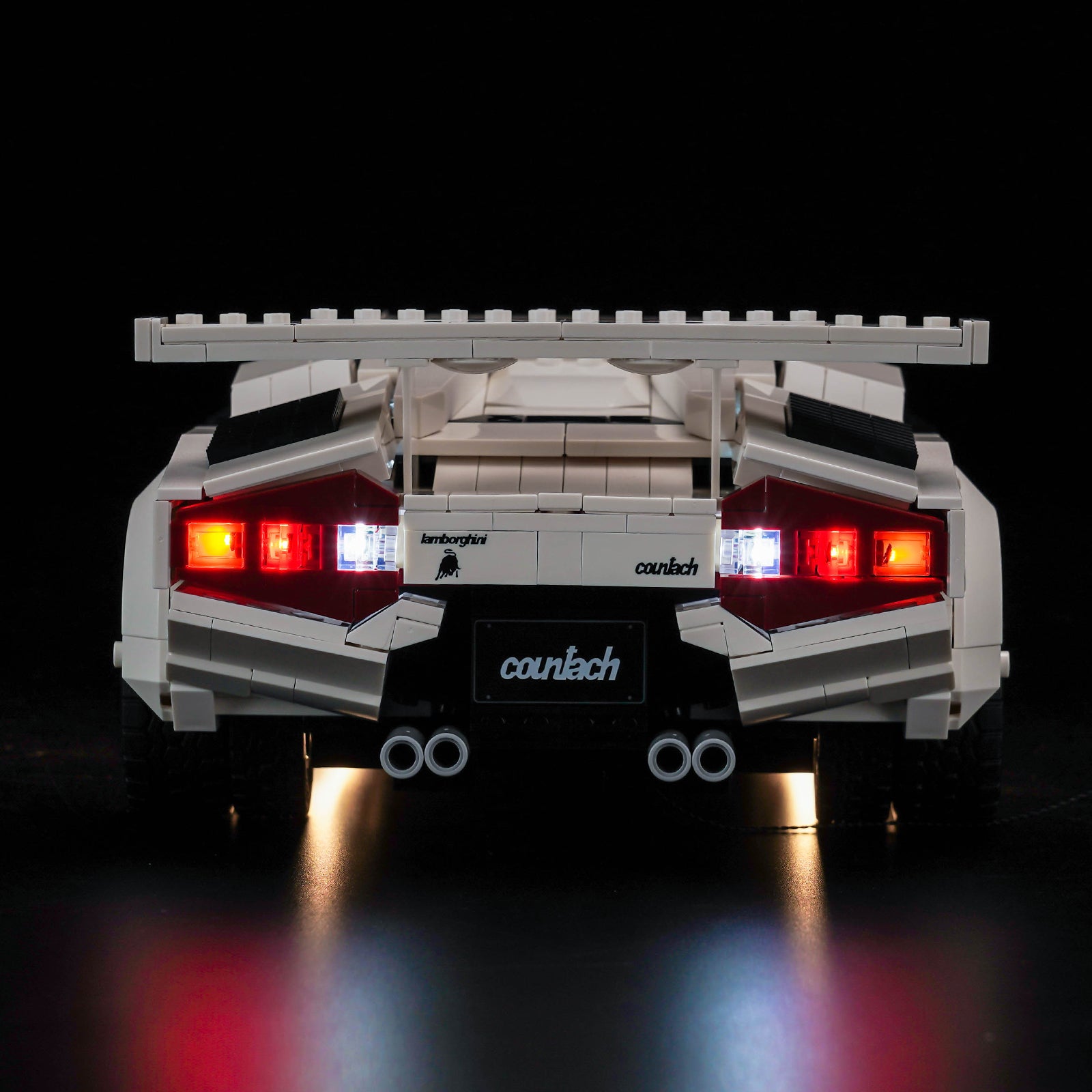 BrickBling Light Kit for LEGO Icons Lamborghini Countach 5000 Quattrovalvole 10337