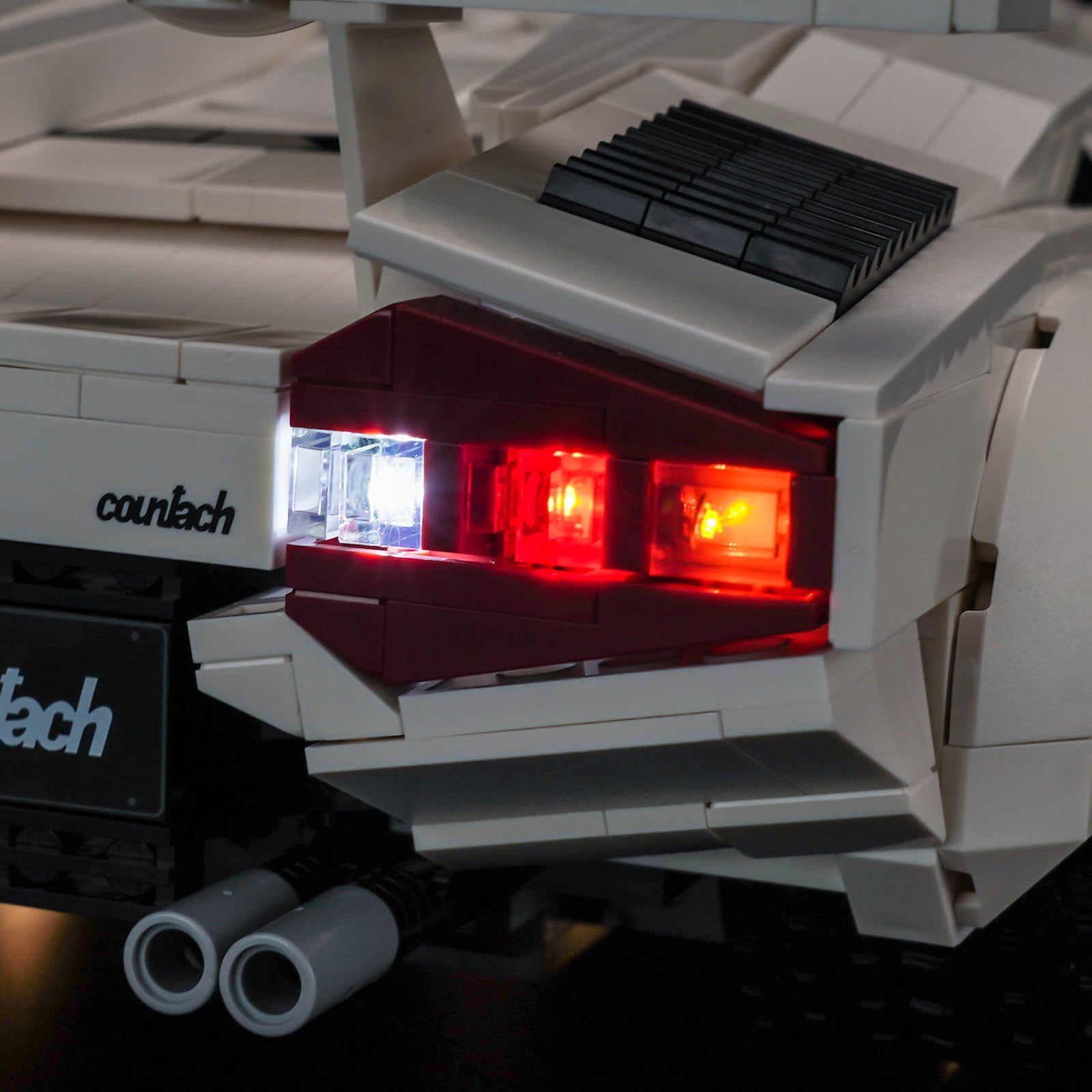 BrickBling Light Kit for LEGO Icons Lamborghini Countach 5000 Quattrovalvole 10337