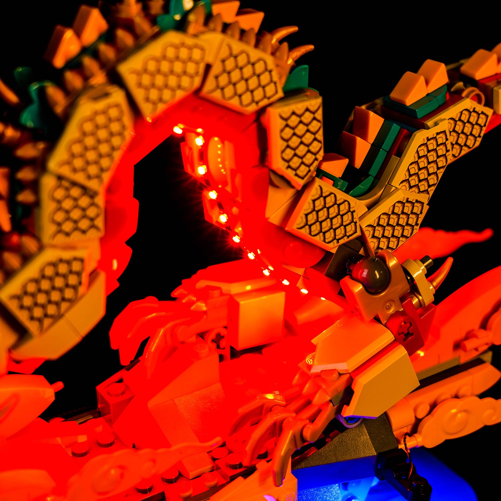 BrickBling Light Kit for LEGO Auspicious Dragon 80112