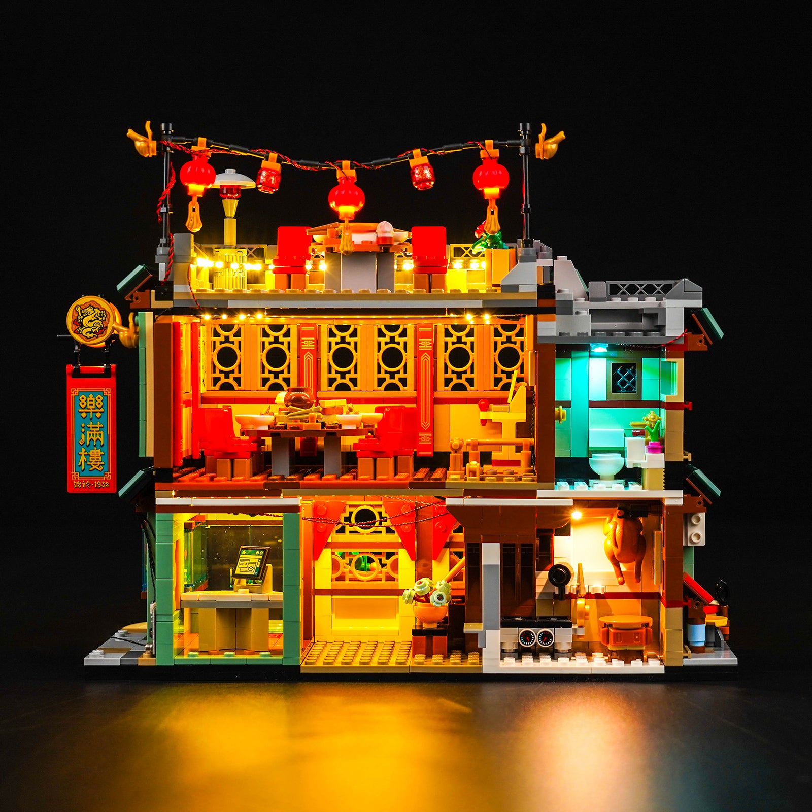 BrickBling Light Kit for LEGO Family Reunion Celebration 80113