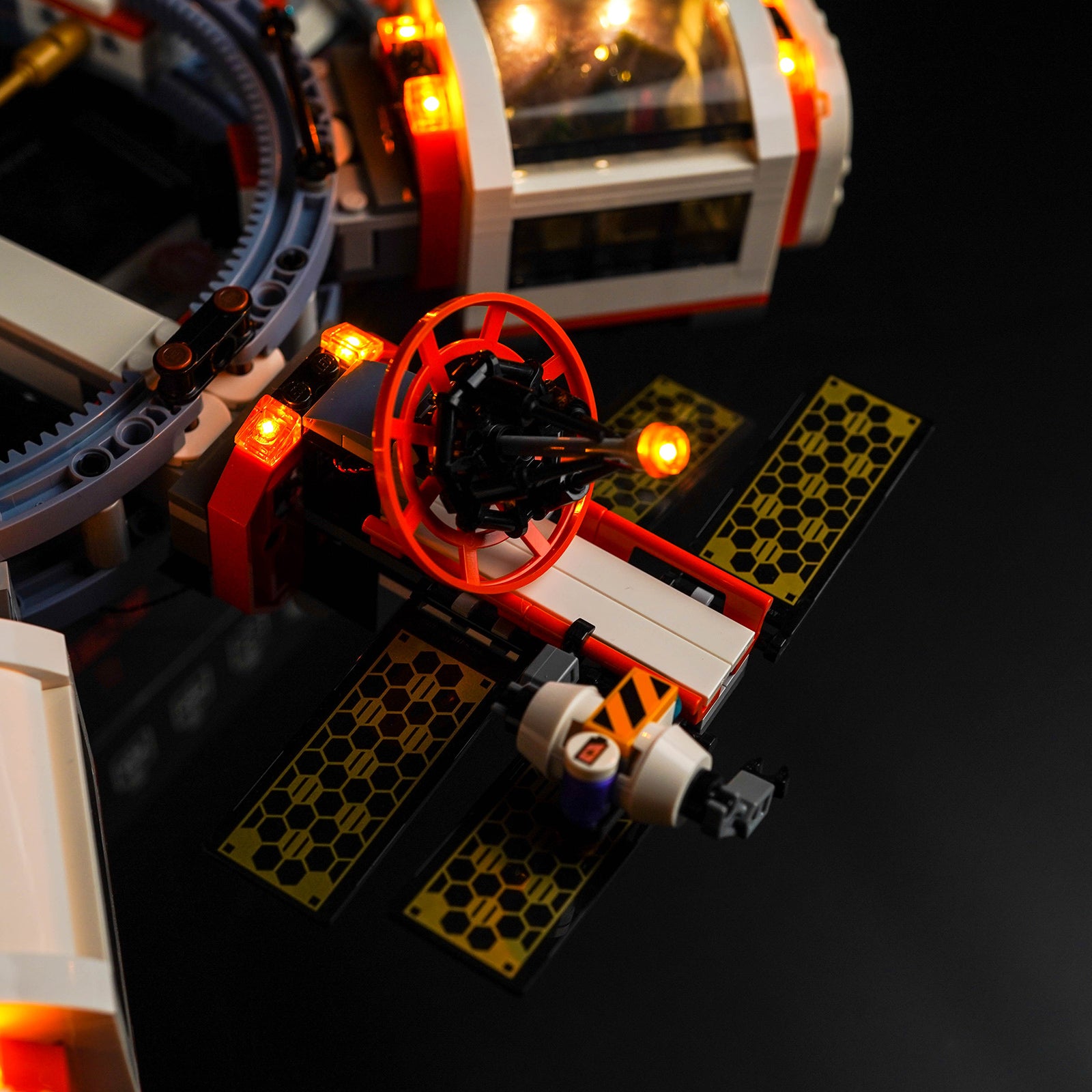 BrickBling Lichtset für LEGO City Modulare Raumstation 60433