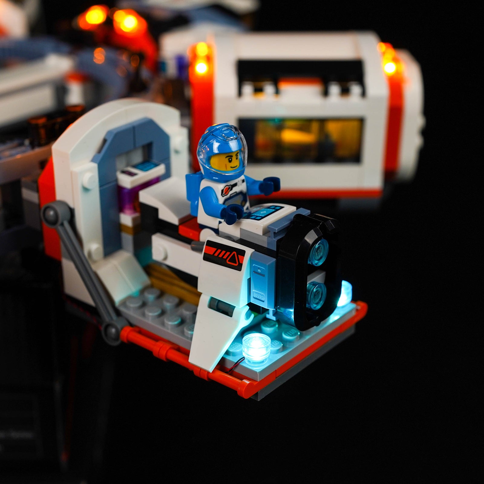 BrickBling Lichtset für LEGO City Modulare Raumstation 60433