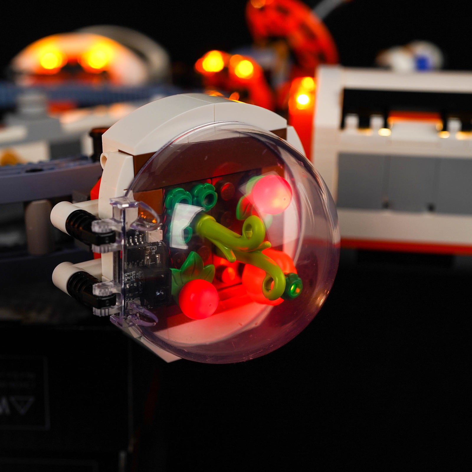 BrickBling Lichtset für LEGO City Modulare Raumstation 60433