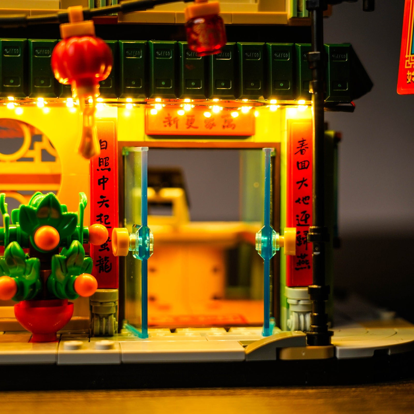 Light Up LEGO Family Reunion Celebration 80113 with BrickBling