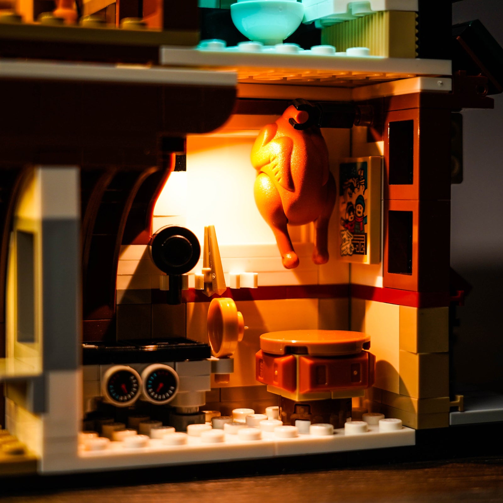 Light Up LEGO Family Reunion Celebration 80113 with BrickBling