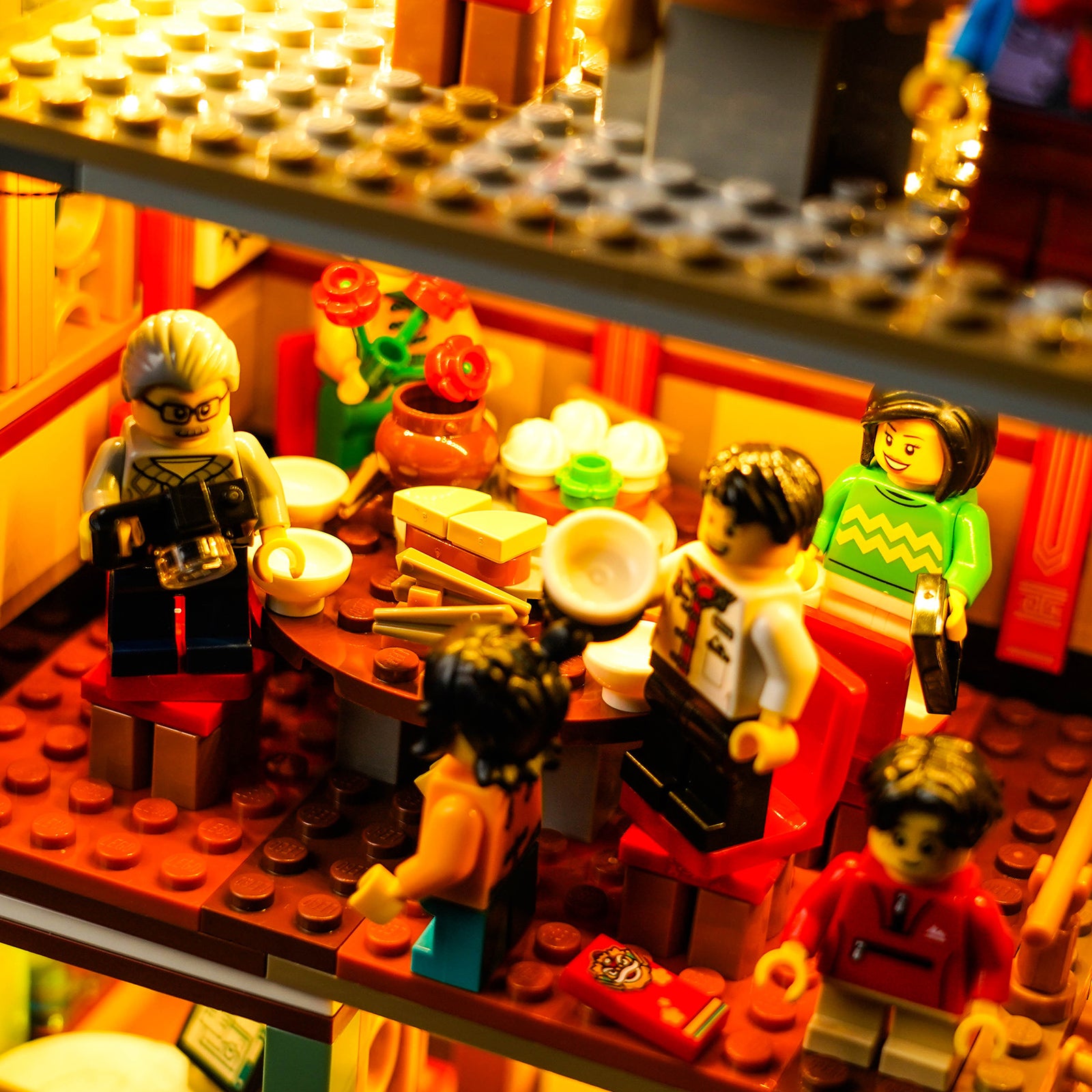 Light Up LEGO Family Reunion Celebration 80113 with BrickBling