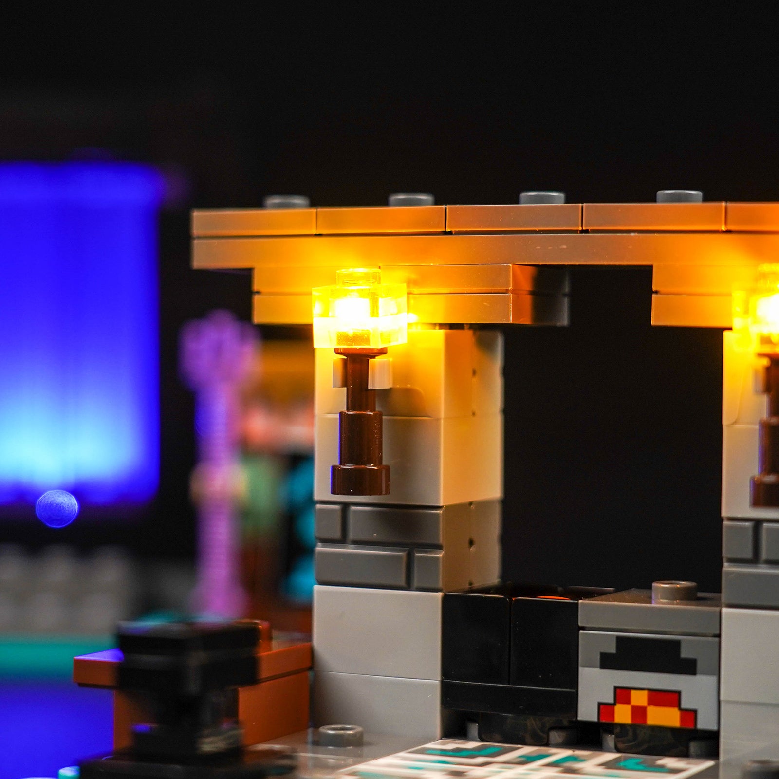 BrickBling Light Kit for LEGO Minecraft The Armory 21252