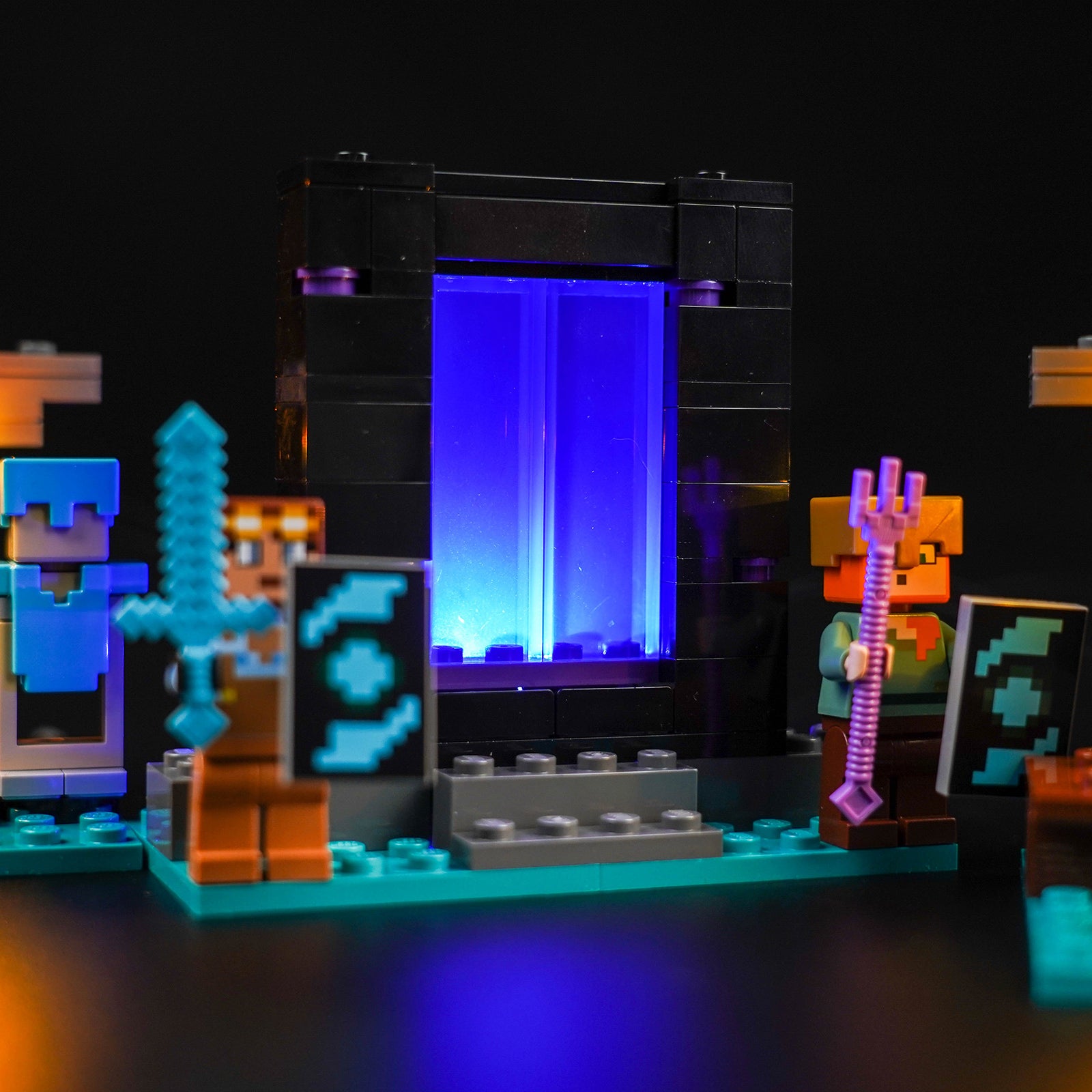 BrickBling Light Kit for LEGO Minecraft The Armory 21252