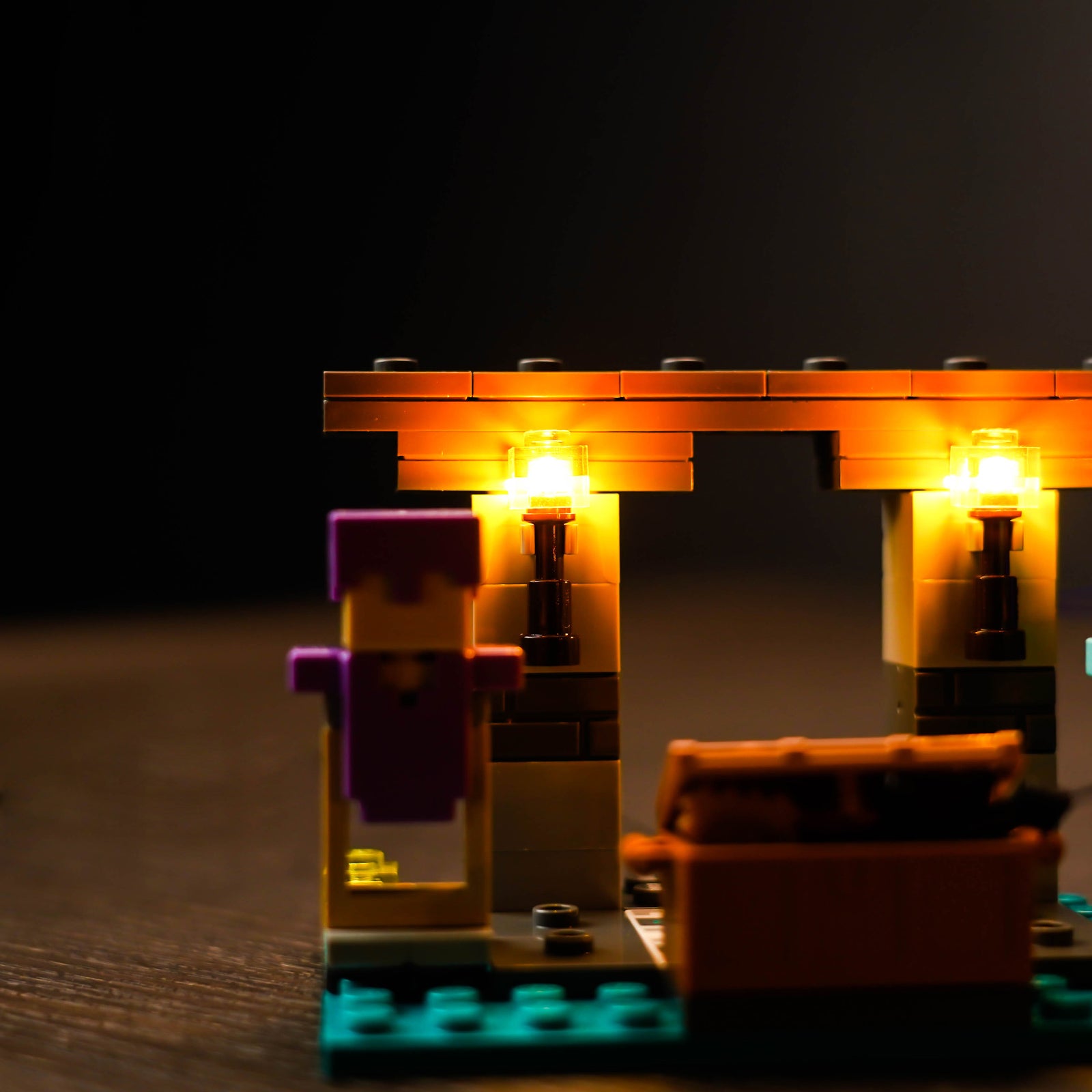 BrickBling Light Kit for LEGO Minecraft The Armory 21252