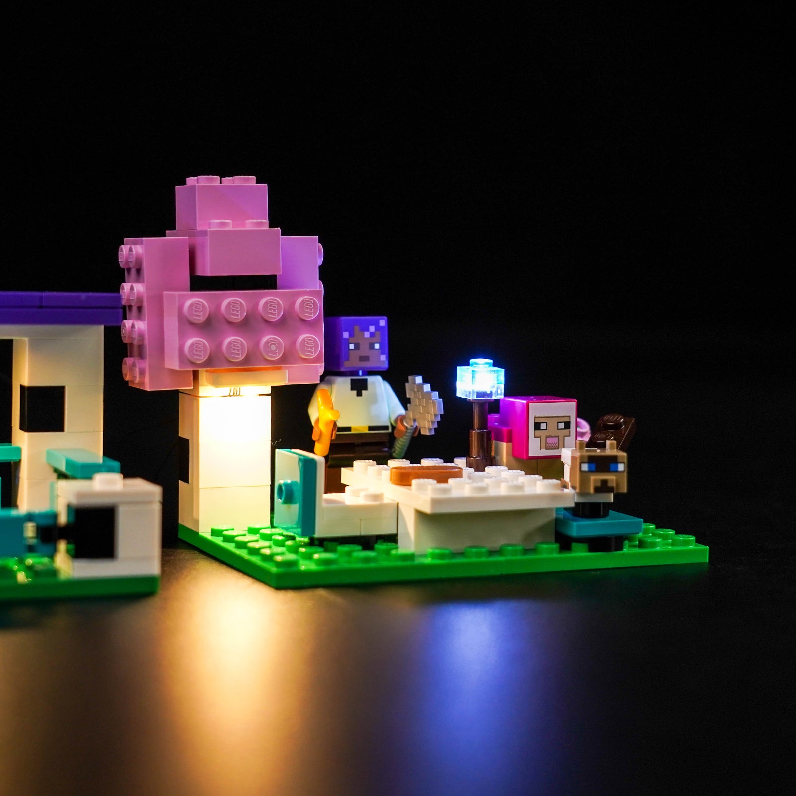 BrickBling Light Kit for LEGO Minecraft The Animal Sanctuary 21253