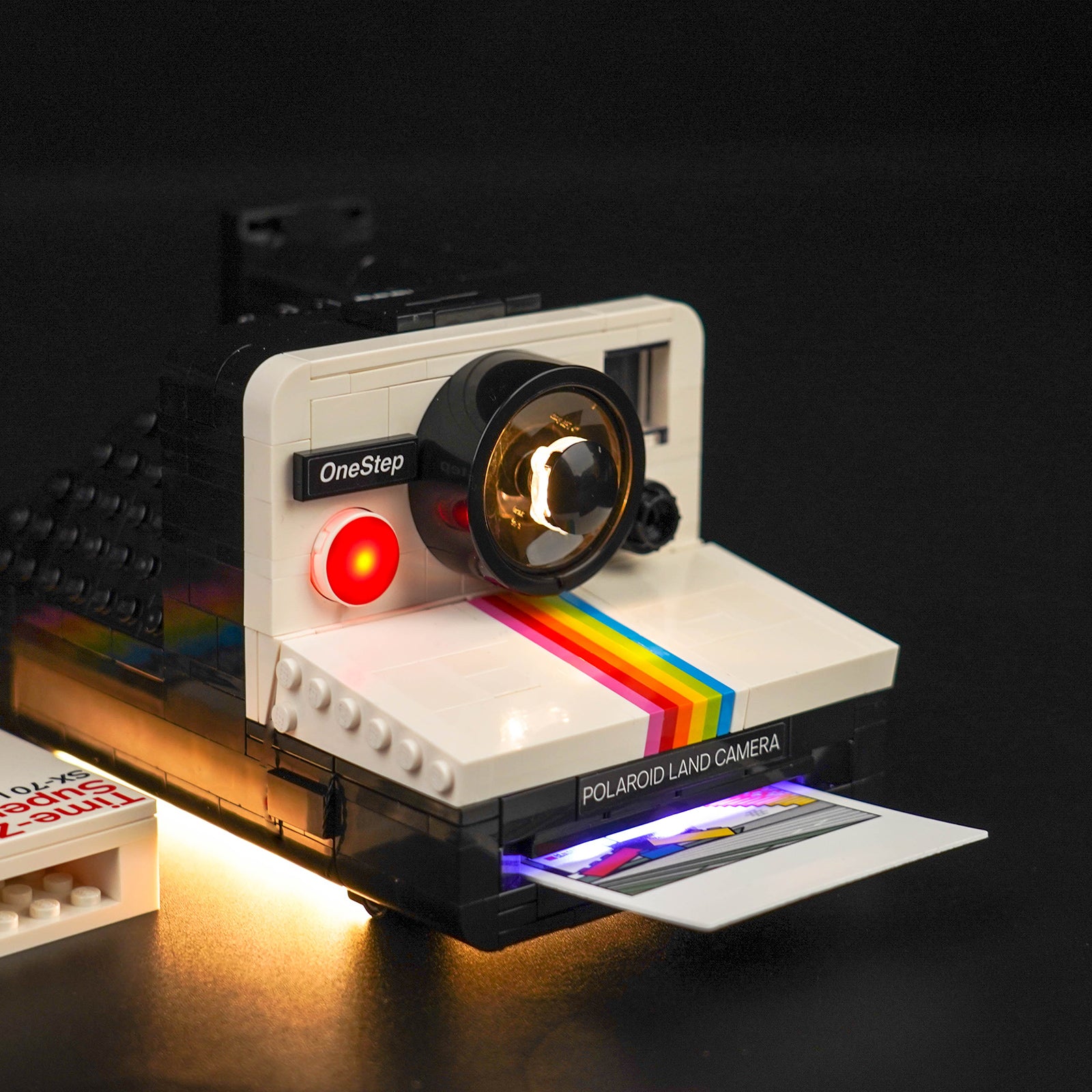 BrickBling Light Kit for LEGO Ideas Polaroid OneStep SX-70 Camera 21345