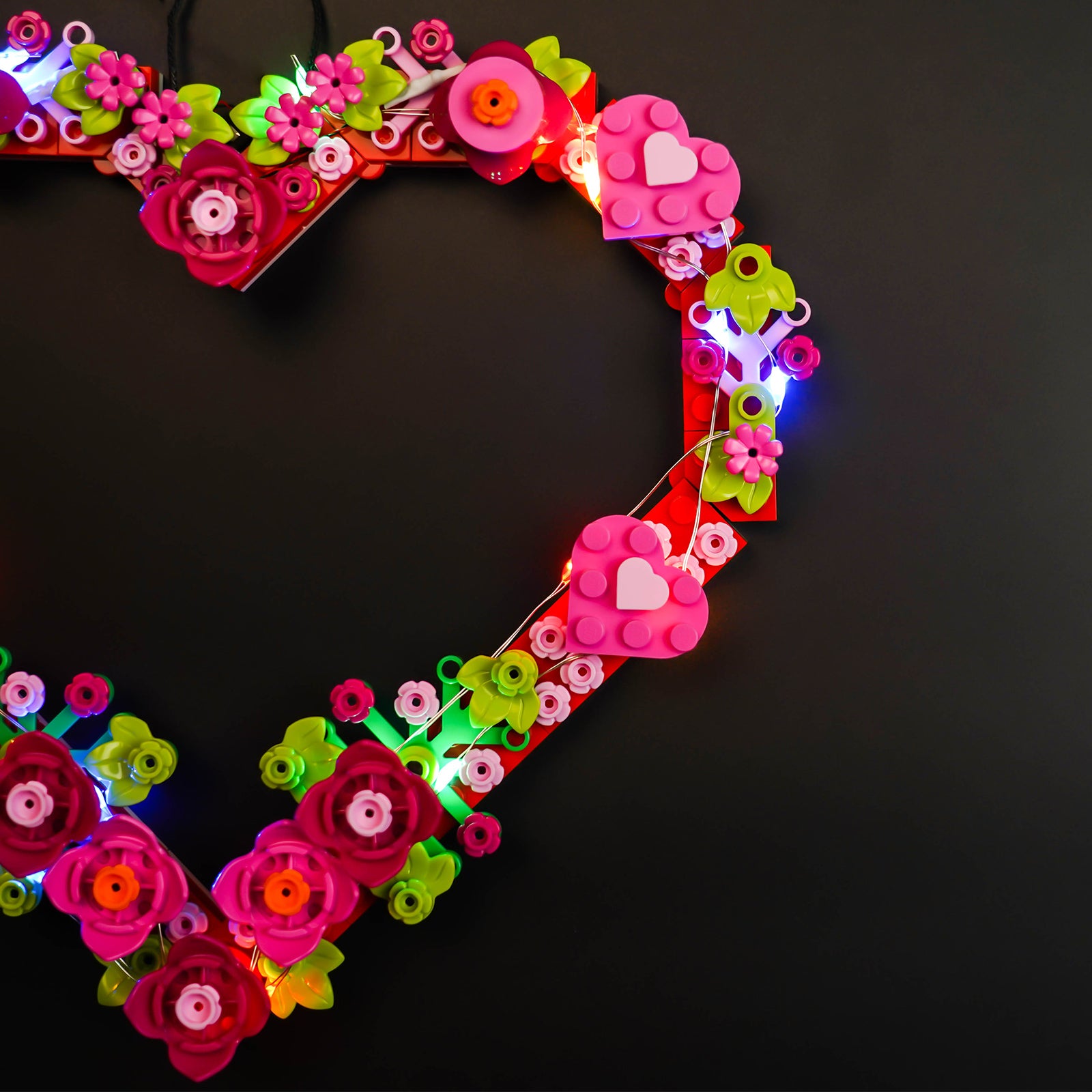 BrickBling Light Kit for LEGO Heart Ornament 40638