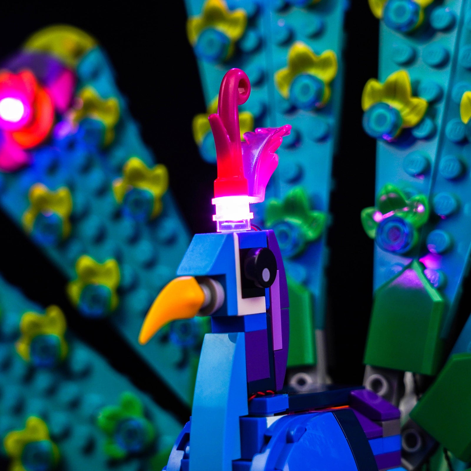 BrickBling Light Kit for LEGO Creator Exotic Peacock 31157