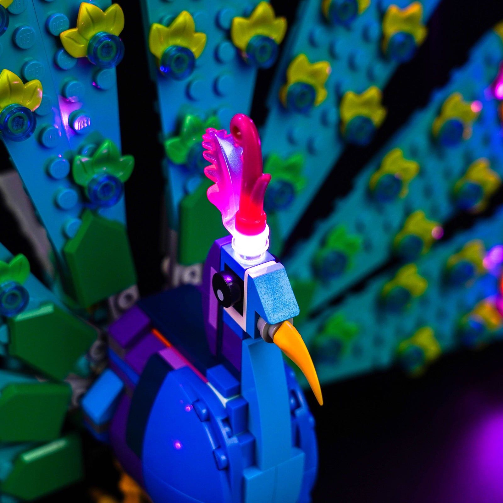 BrickBling Light Kit for LEGO Creator Exotic Peacock 31157