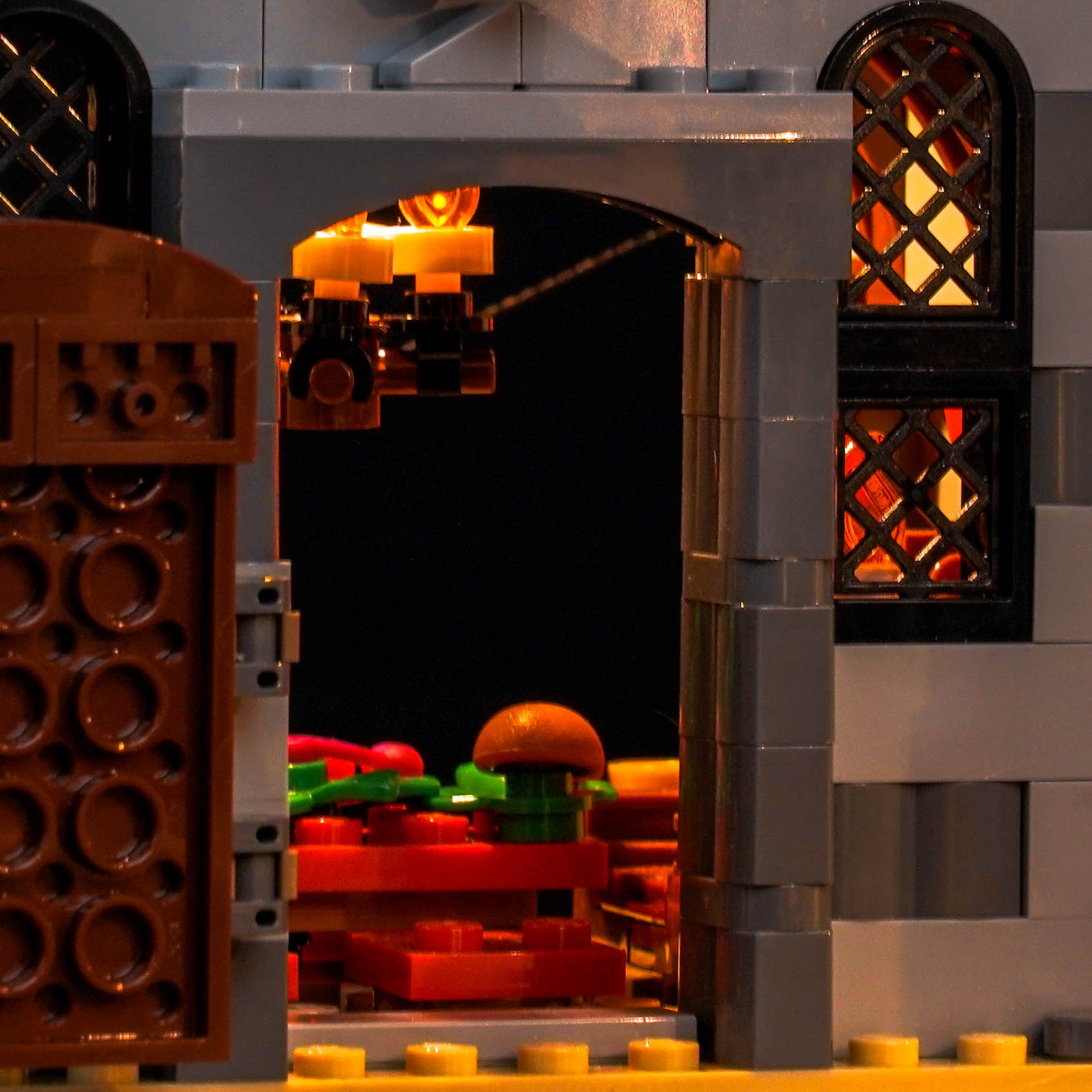 BrickBling Light Kit for LEGO Creator 3-in-1 Medieval Horse Knight Castle 31168