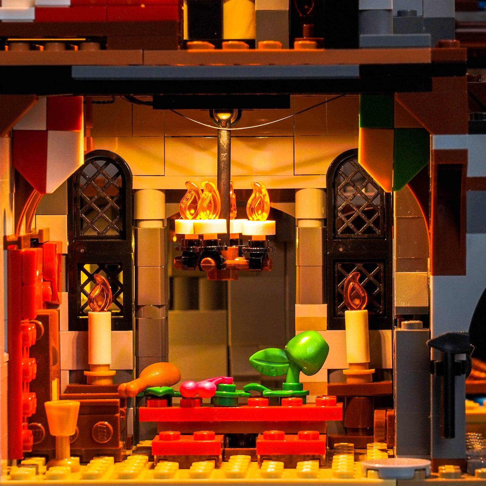 BrickBling Light Kit for LEGO Creator 3-in-1 Medieval Horse Knight Castle 31168