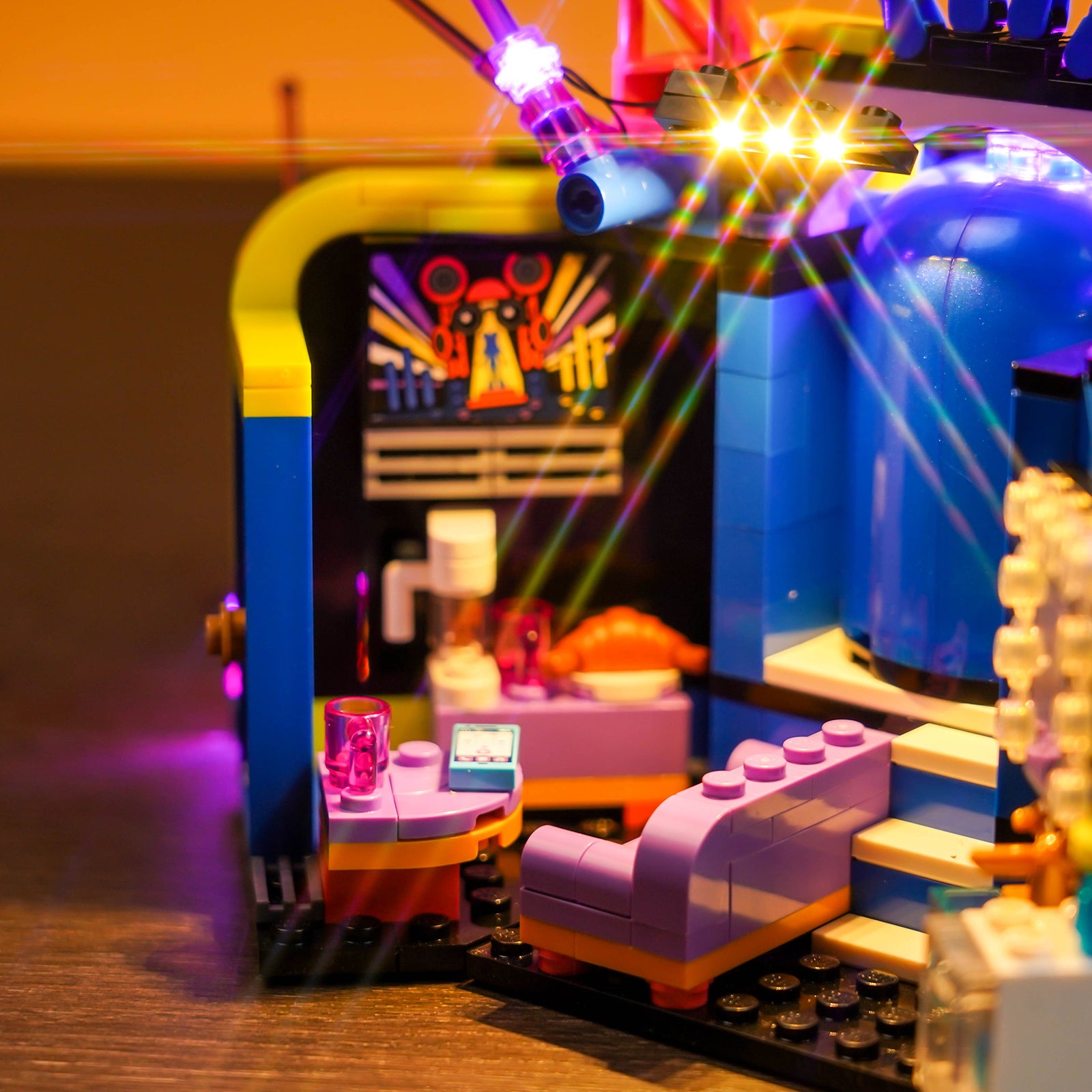 BrickBling DIY Light Kit for LEGO Friends Heartlake City Music Talent Show 42616