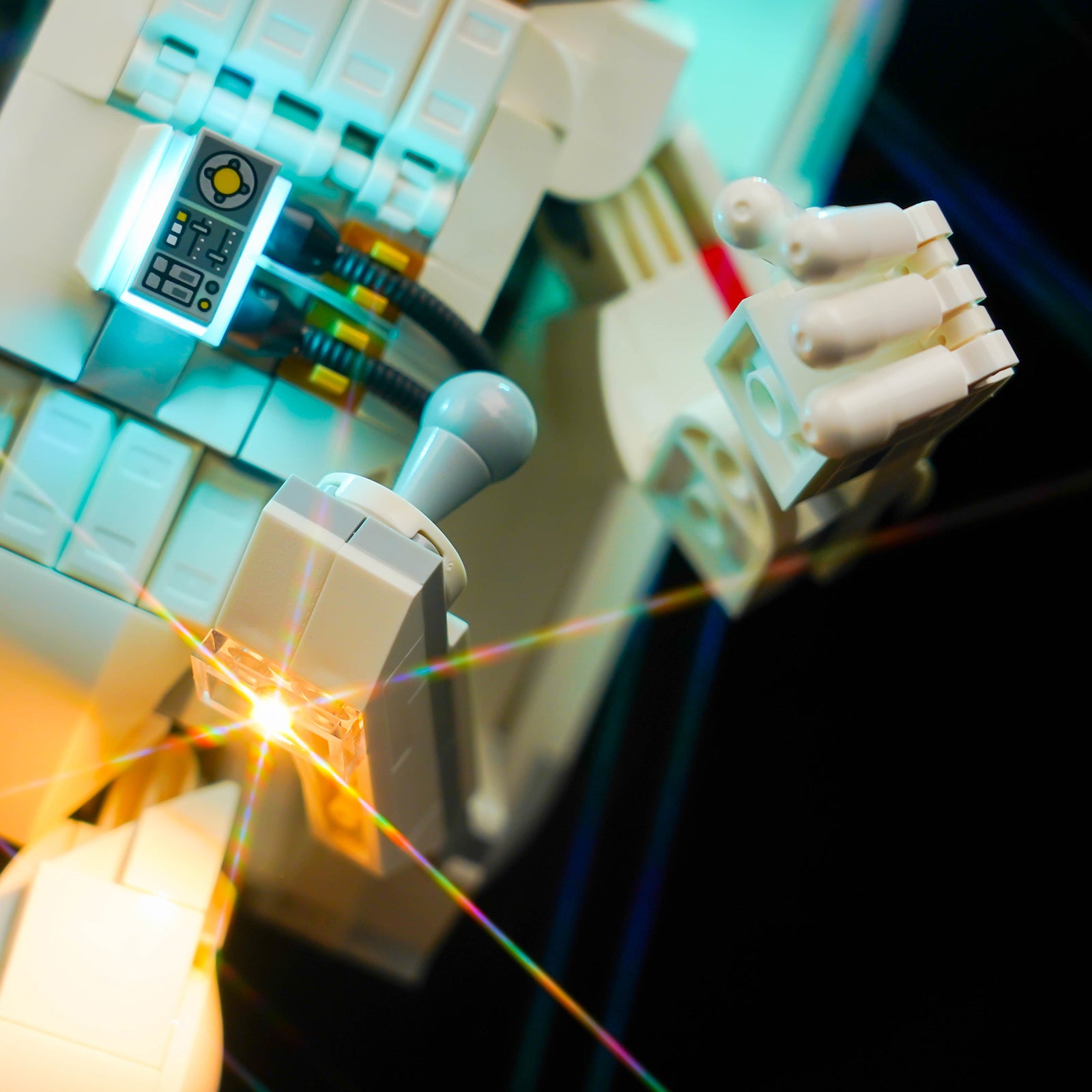 BrickBling Lichtset für LEGO Creator 3 in 1 Weltraumastronaut 31152