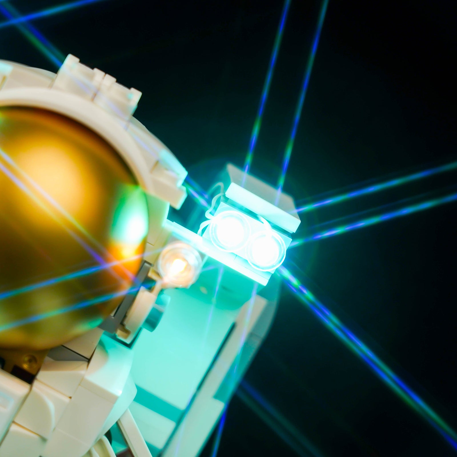 BrickBling Lichtset für LEGO Creator 3 in 1 Weltraumastronaut 31152