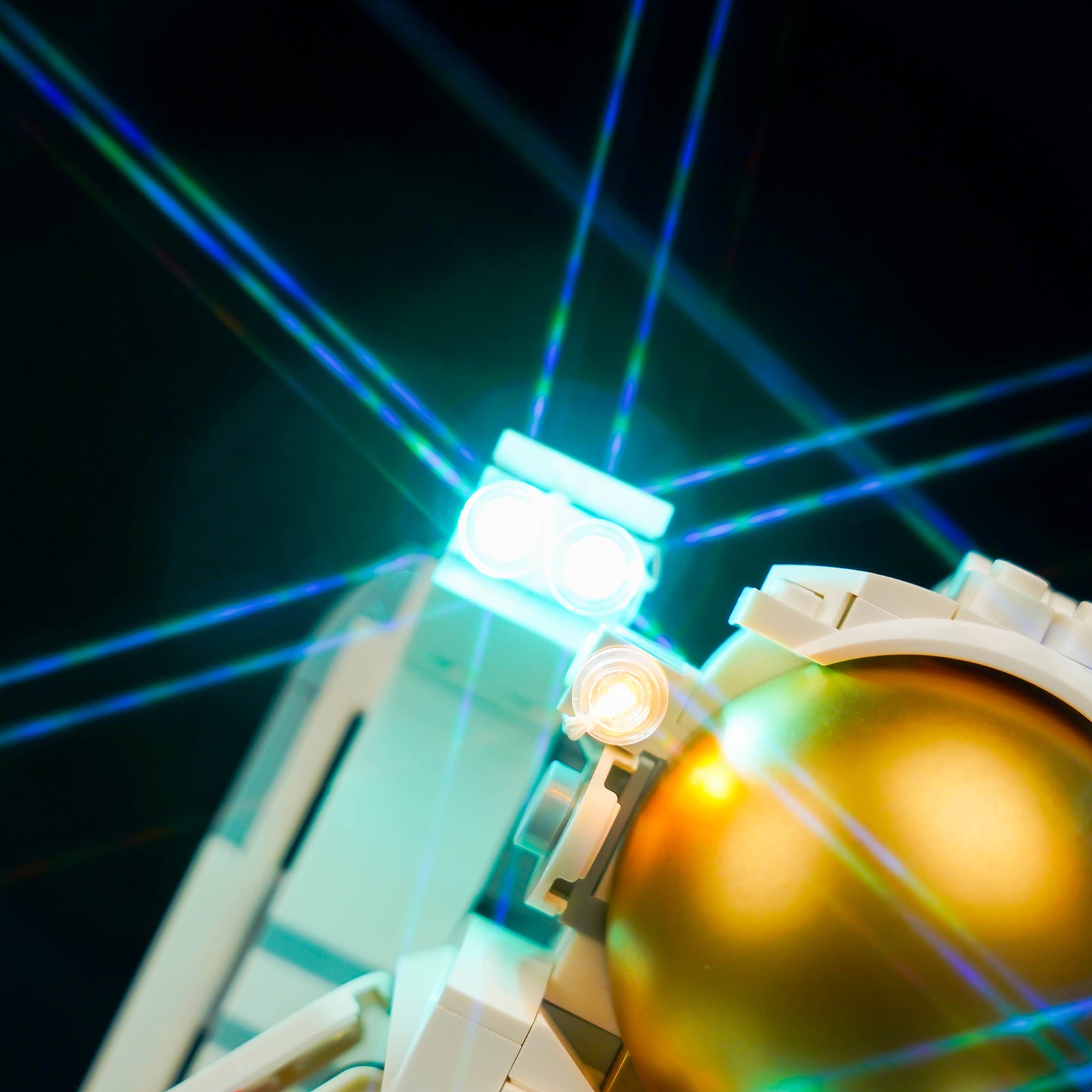 BrickBling Lichtset für LEGO Creator 3 in 1 Weltraumastronaut 31152