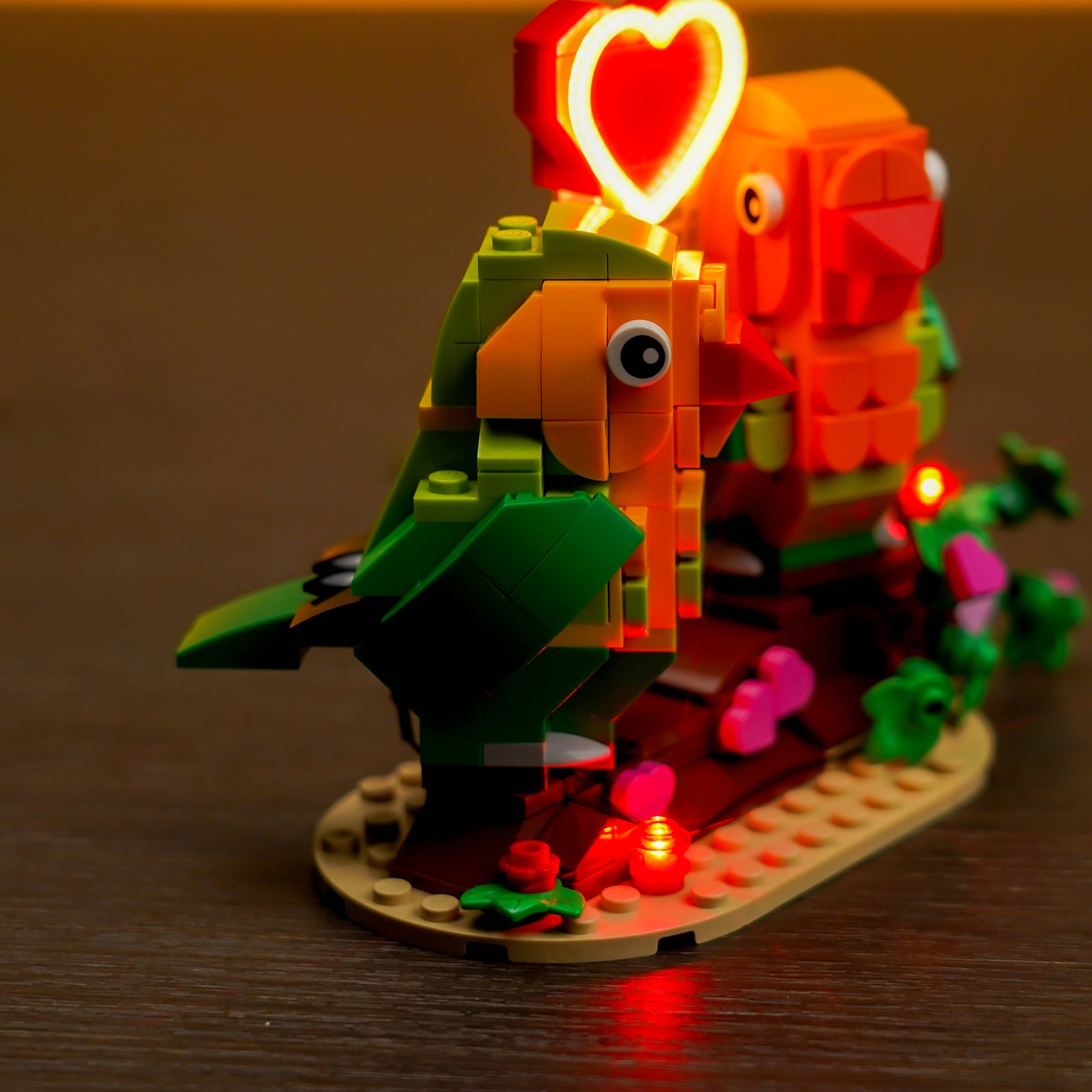 BrickBling Light Kit for LEGO Valentine Lovebirds 40522