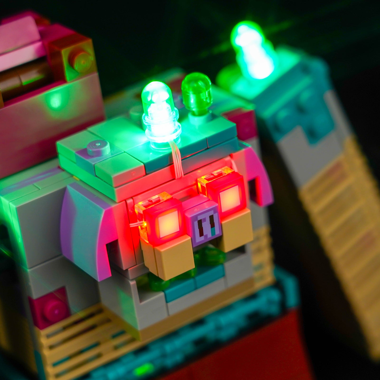BrickBling Light Kit for LEGO Minecraft Legends The Devourer Showdown 21257