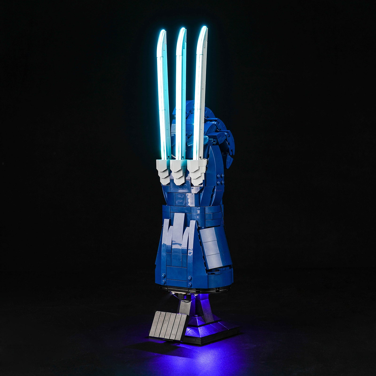 BrickBling Light Kit for LEGO Wolverine's Adamantium Claws 76250