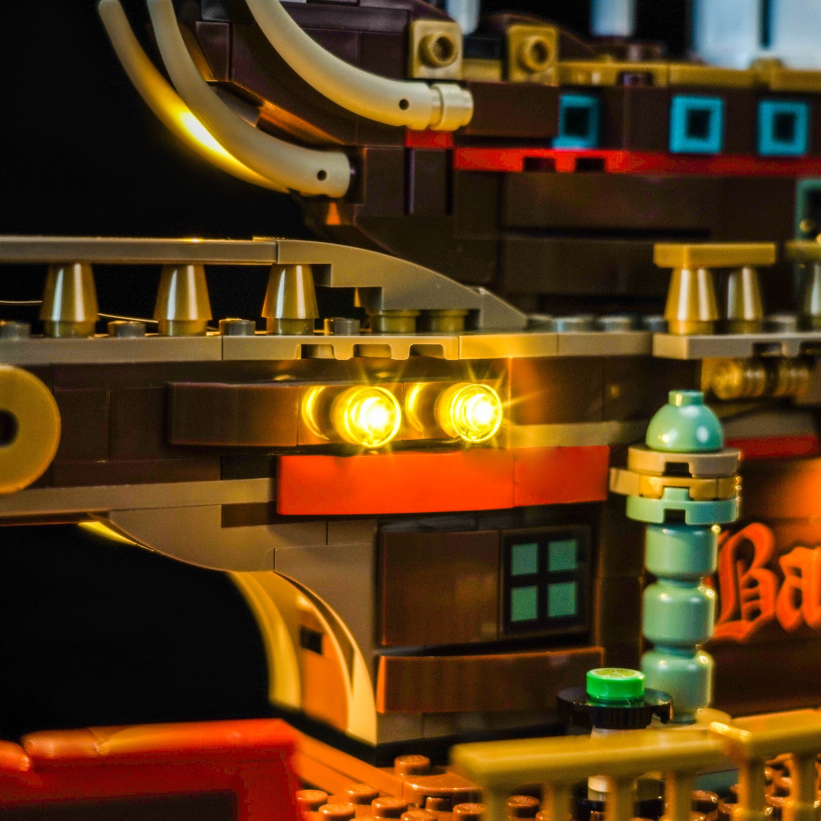 Kit d'éclairage BrickBling pour LEGO One Piece Le Restaurant flottant Baratie 75640