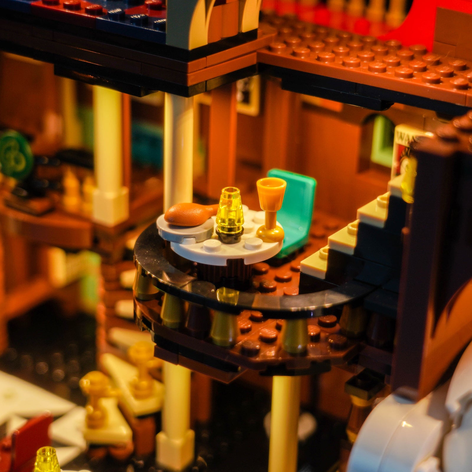 Kit d'éclairage BrickBling pour LEGO One Piece Le Restaurant flottant Baratie 75640