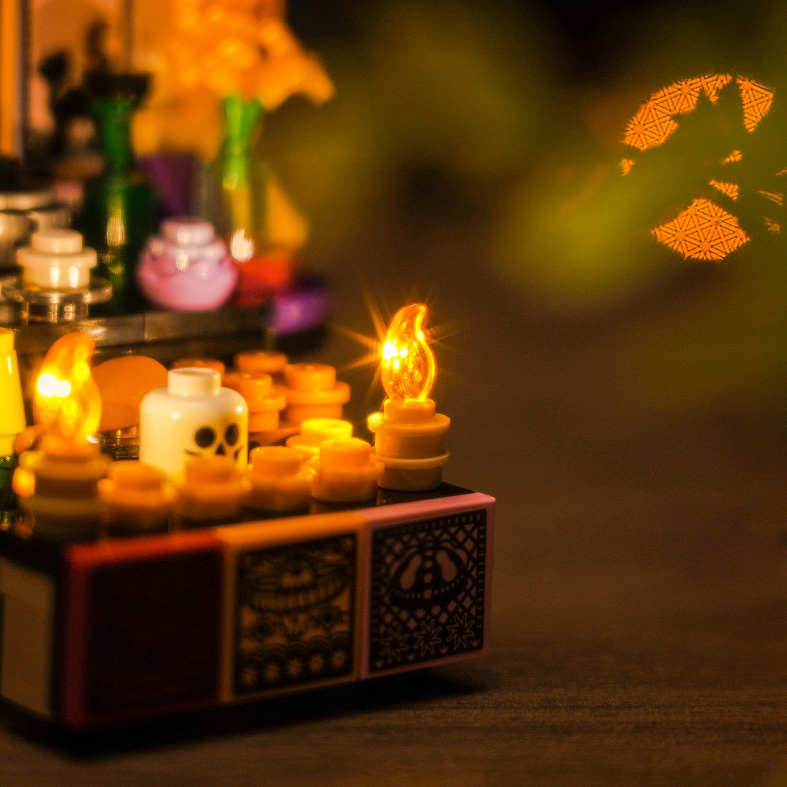 Kit d'éclairage BrickBling pour LEGO Altar of the Dead 40811