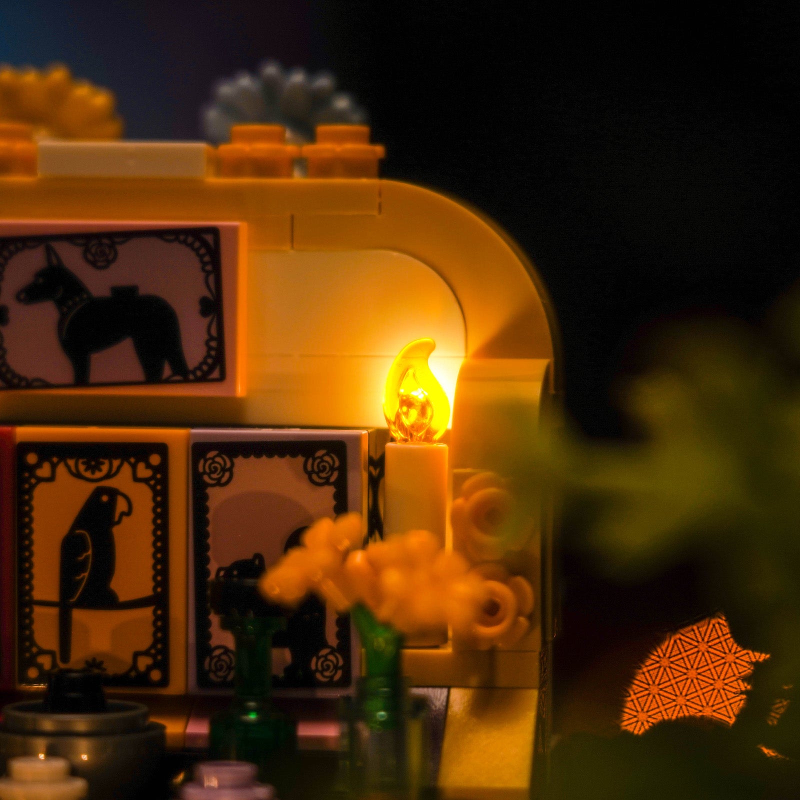 Kit d'éclairage BrickBling pour LEGO Altar of the Dead 40811