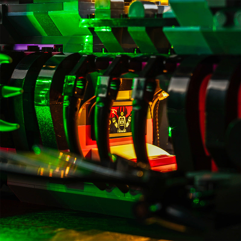 BrickBling Lichtset für LEGO Nightmare Shark Ship 71469