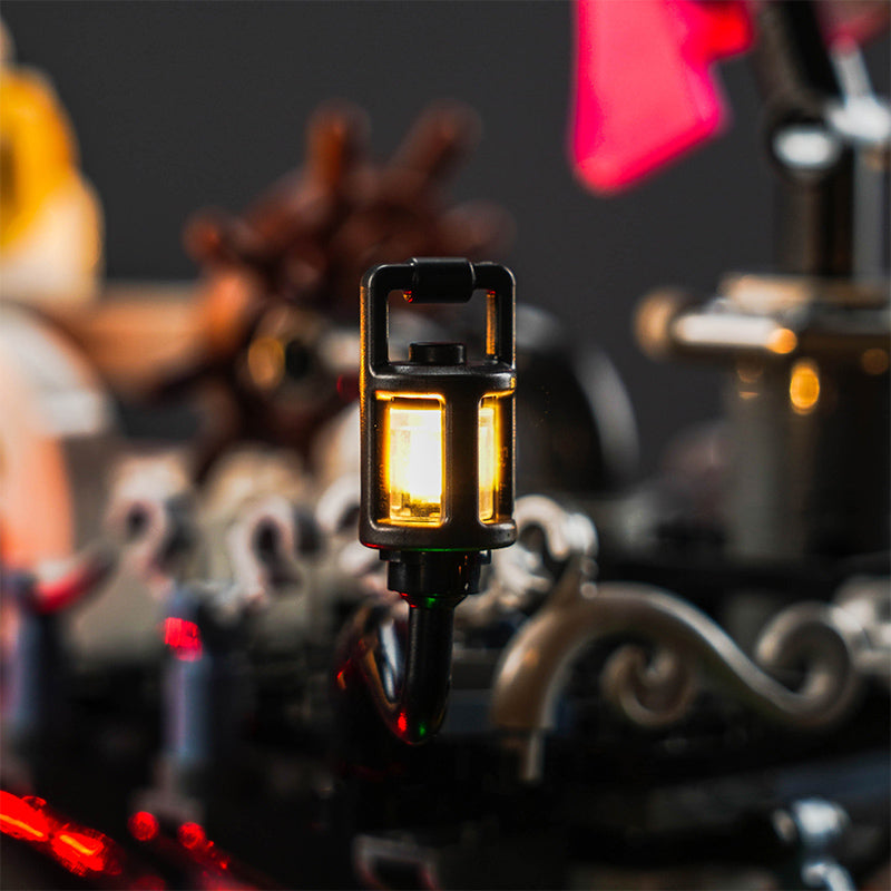 BrickBling Lichtset für LEGO Nightmare Shark Ship 71469