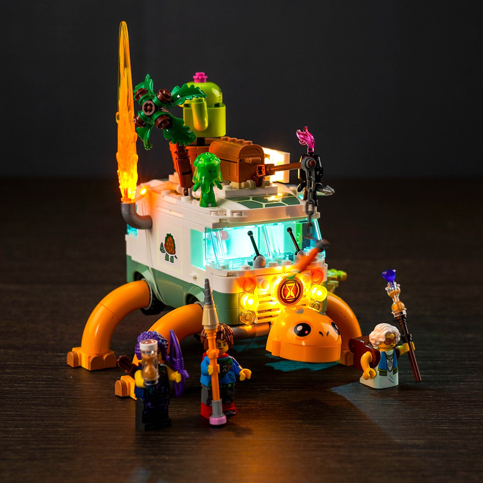 BrickBling Light Kit for LEGO DREAMZzz Mrs. Castillo’s Turtle Van 71456