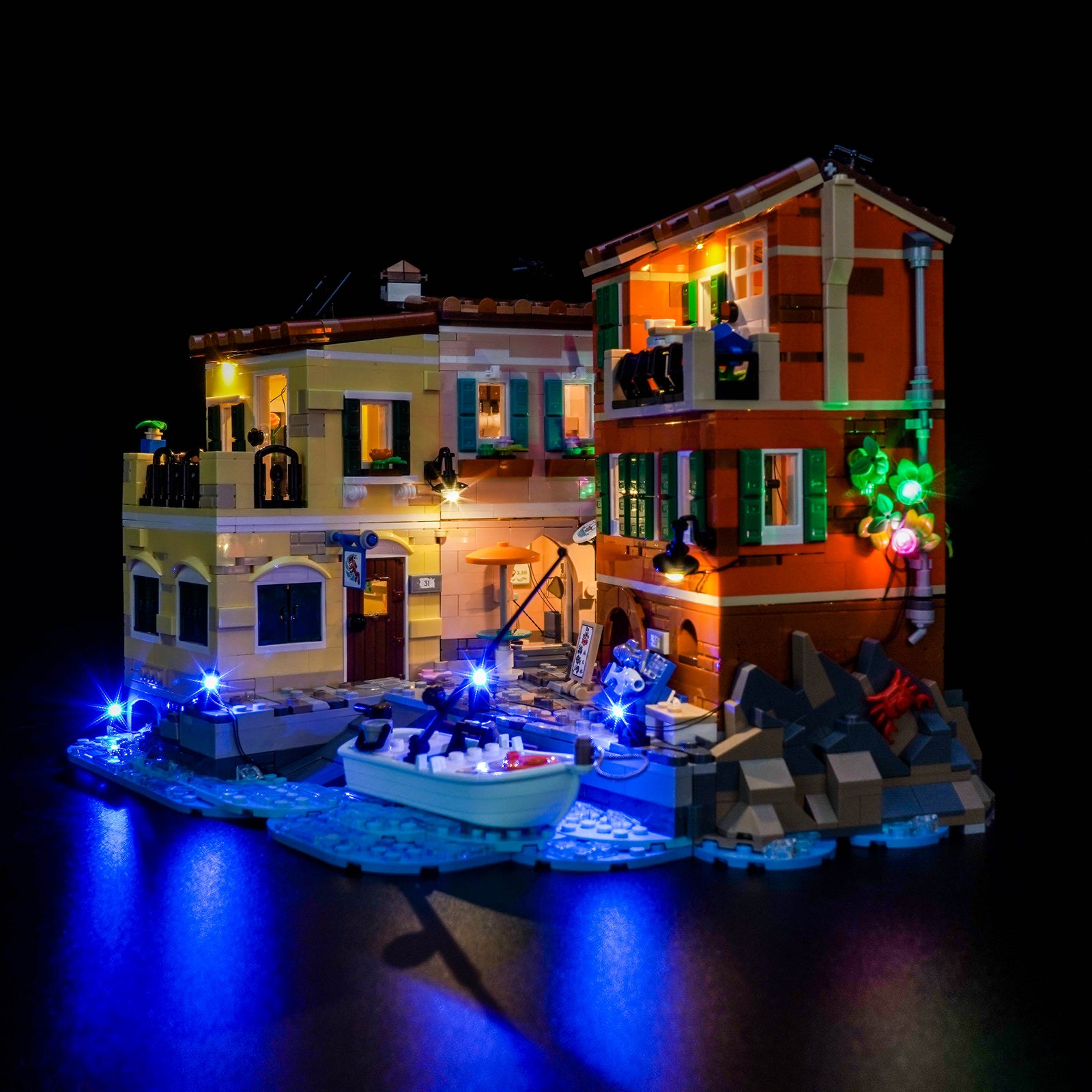 BrickBling Light Kit for LEGO Ideas Italian Riviera 21359