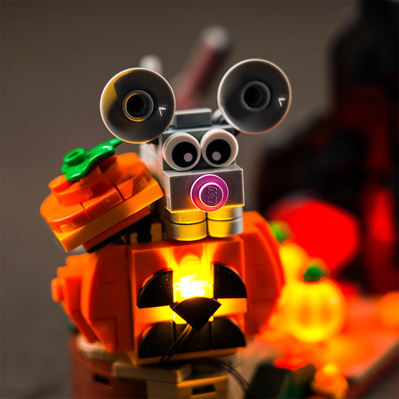 Brickbling Light Kit For LEGO Halloween Cat & Mouse 40570