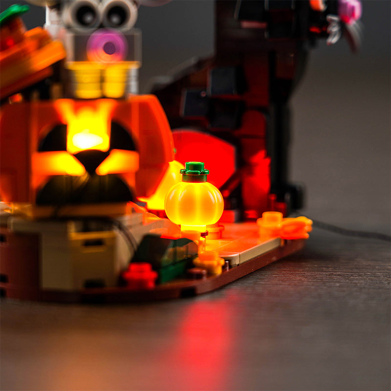 Brickbling Light Kit For LEGO Halloween Cat & Mouse 40570