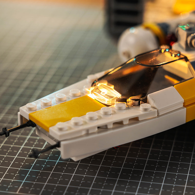 BrickBling Lichtset für LEGO Yavin 4 Rebellenbasis 75365
