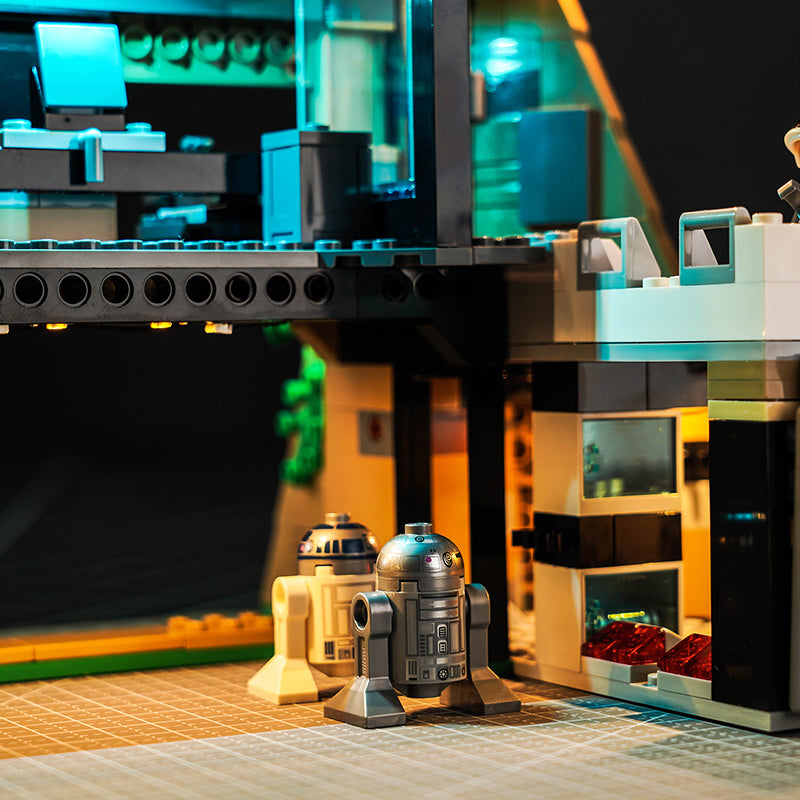 BrickBling Lichtset für LEGO Yavin 4 Rebellenbasis 75365