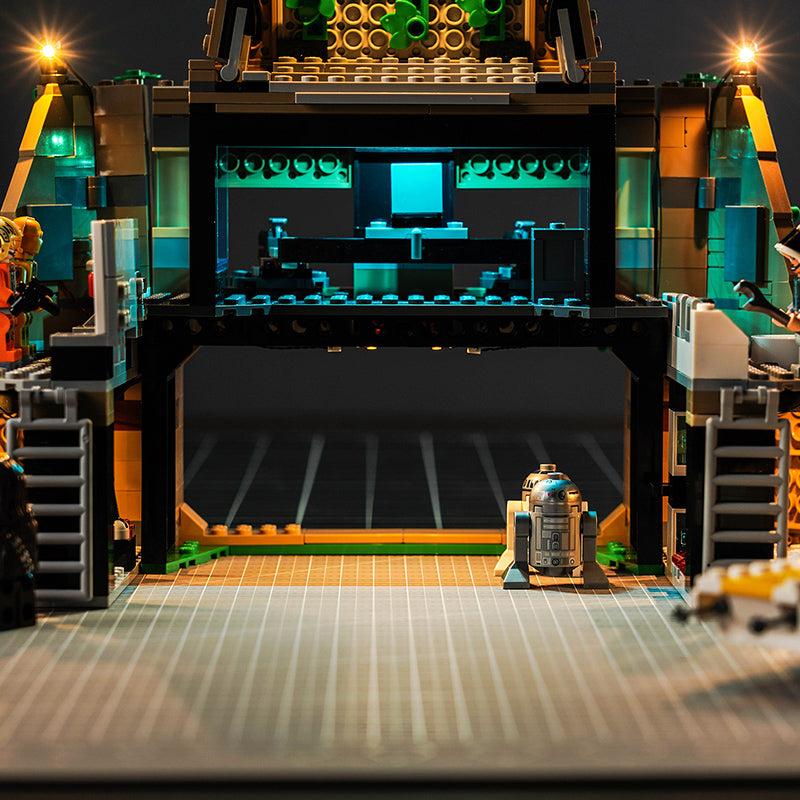 BrickBling Lichtset für LEGO Yavin 4 Rebellenbasis 75365