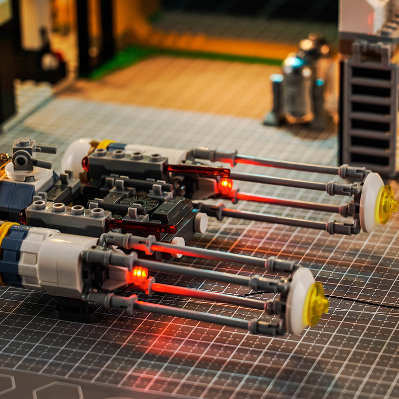 BrickBling Lichtset für LEGO Yavin 4 Rebellenbasis 75365