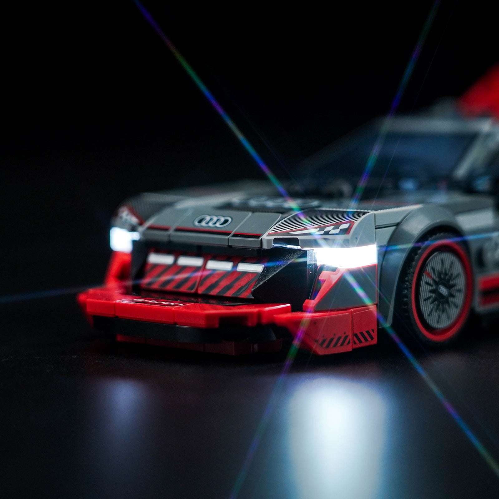 BrickBling Light Kit for LEGO Speed Champions Audi S1 e-tron Quattro Race Car 76921