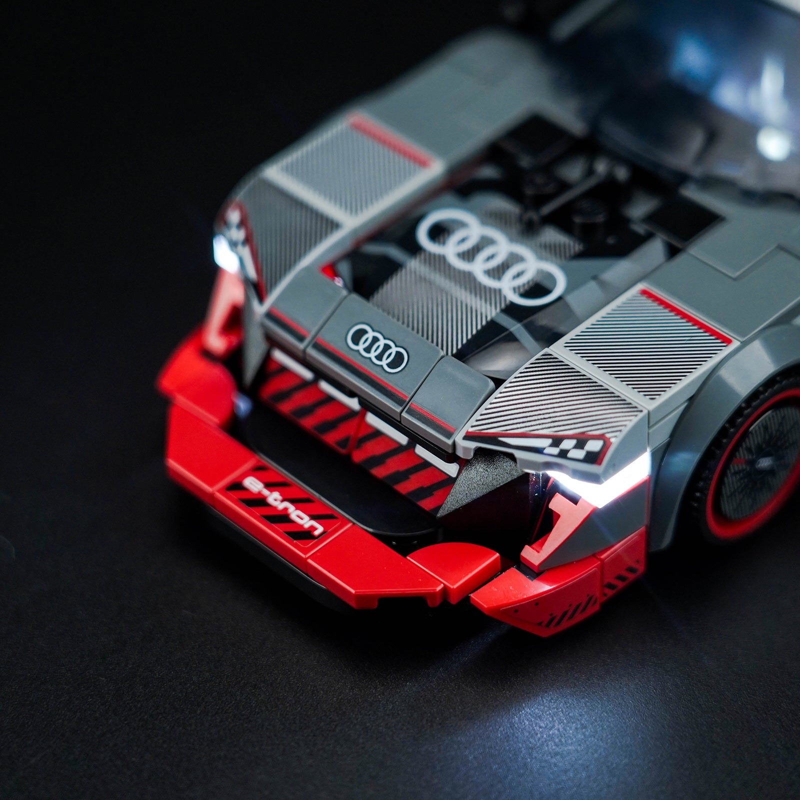 BrickBling Light Kit for LEGO Speed Champions Audi S1 e-tron Quattro Race Car 76921