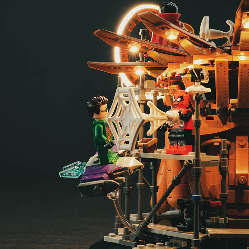 BrickBling Lichtset für LEGO Spider-Man Final Battle 76261