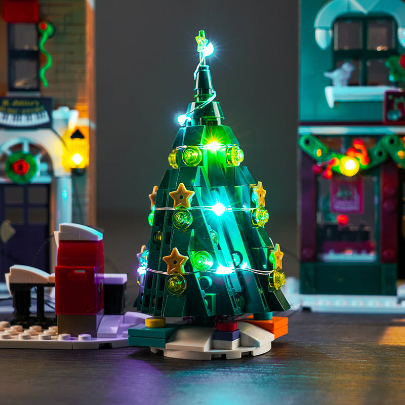 BrickBling Lichtset für LEGO Holiday Main Street 10308