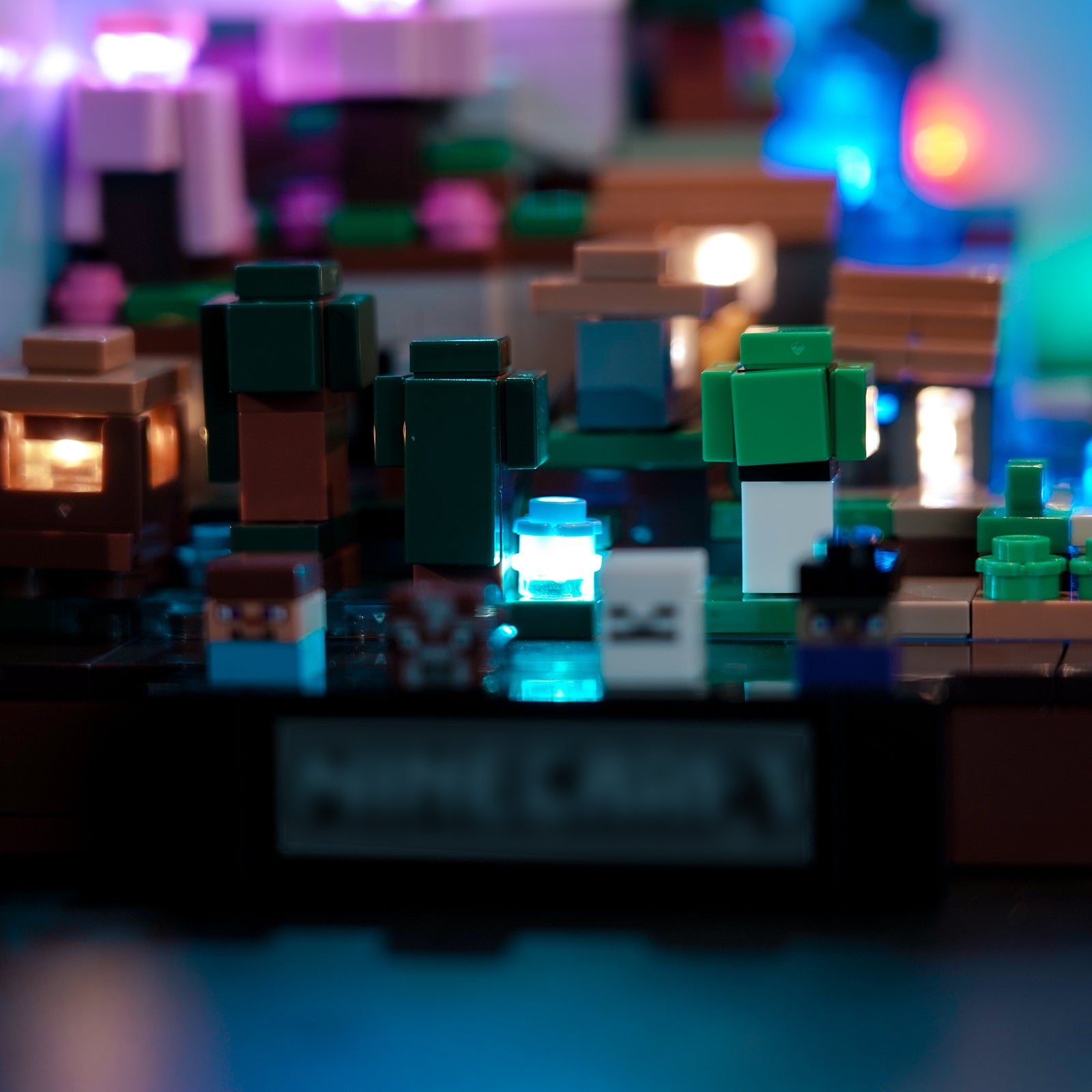 Kit d'éclairage BrickBling pour LEGO Minecraft La table d'artisanat 21265