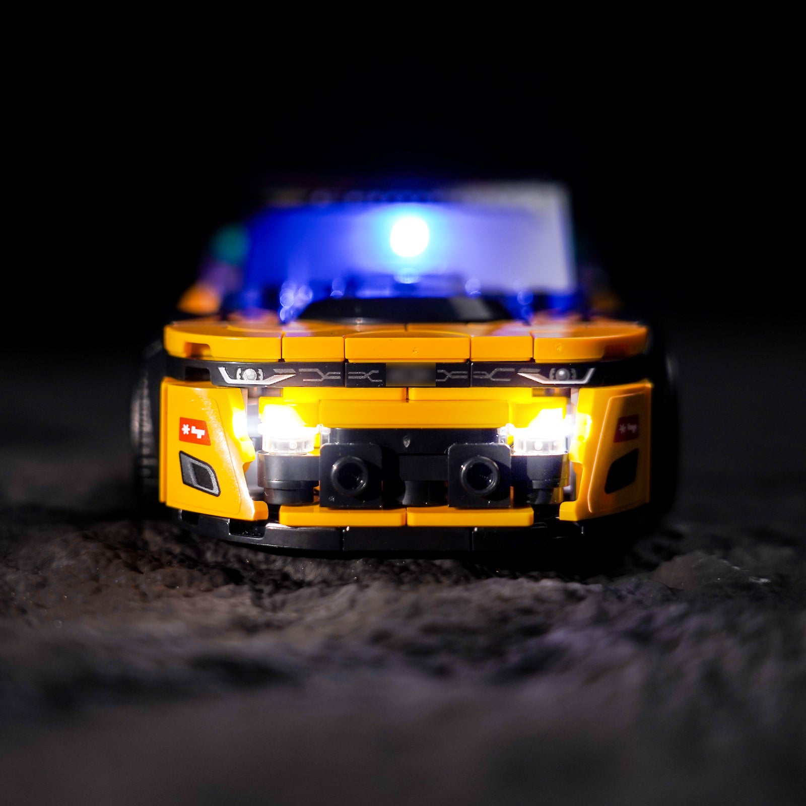 BrickBling's LEGO Speed Champions NASCAR® Next-Generation Chevrolet Camaro ZL1 76935 Lighting Kit turns your building experience into a dazzling feast, enhancing the sleek lines and dynamic features of the next-generation Chevrolet Camaro ZL1. This NASCAR toy model car features realistic features, including a rear spoiler, front grille, hood, headlights and wheels, as well as authentic Camaro, Cup Series and NASCAR logos, all of which highlight exquisite craftsmanship and forward-looking aesthetics. Our