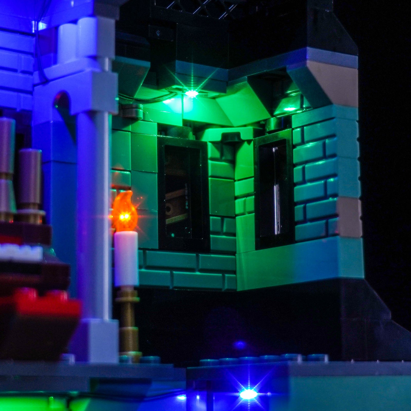 BrickBling Lichtset für LEGO Creator 3-in-1 Haunted Mansion 31167