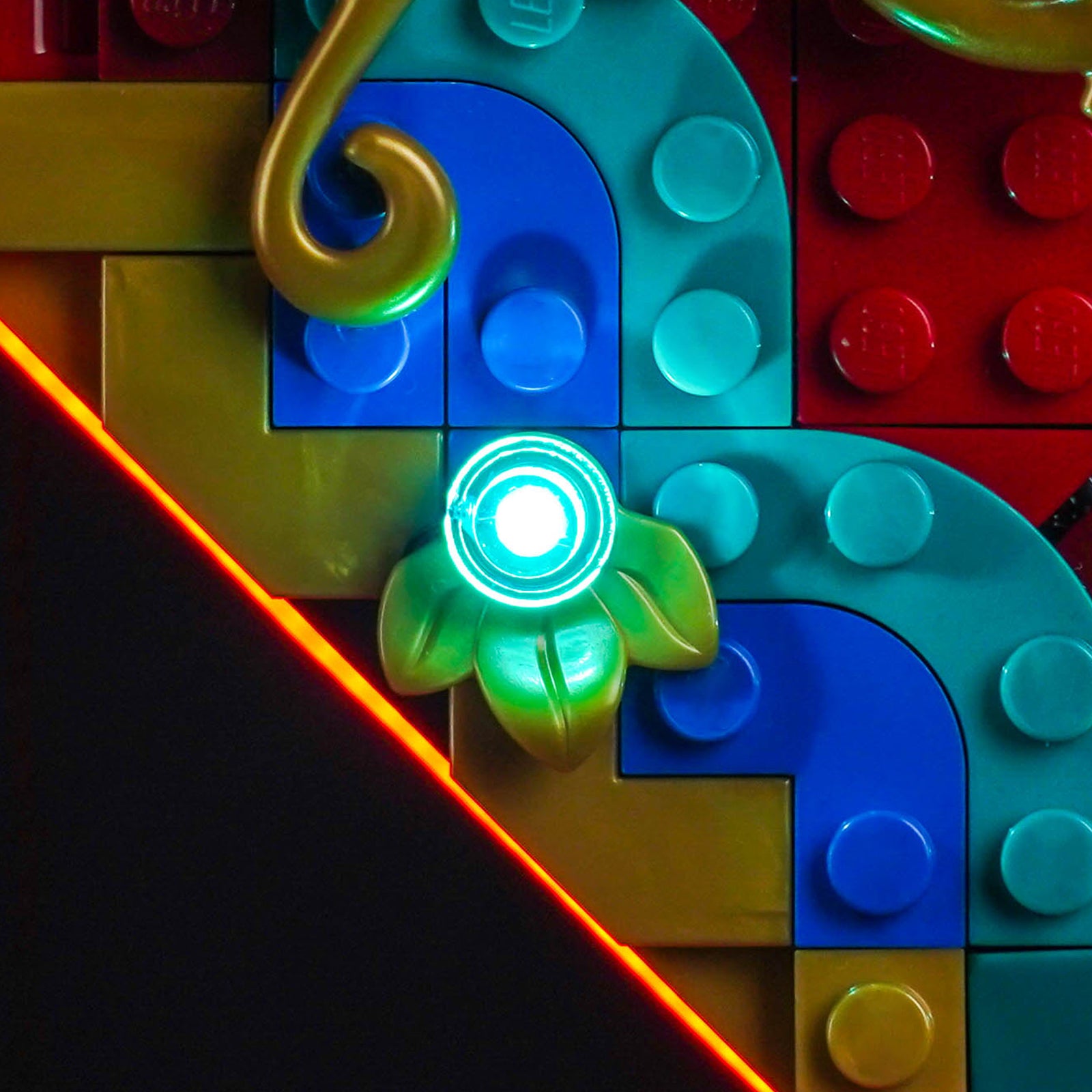 BrickBling Lichtset für LEGO Fortune Feuerwerkskörper 80118