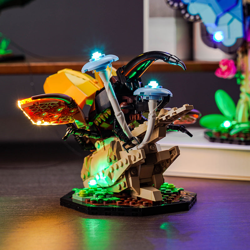 BrickBling Lichtset für LEGO The Insect Collection 21342